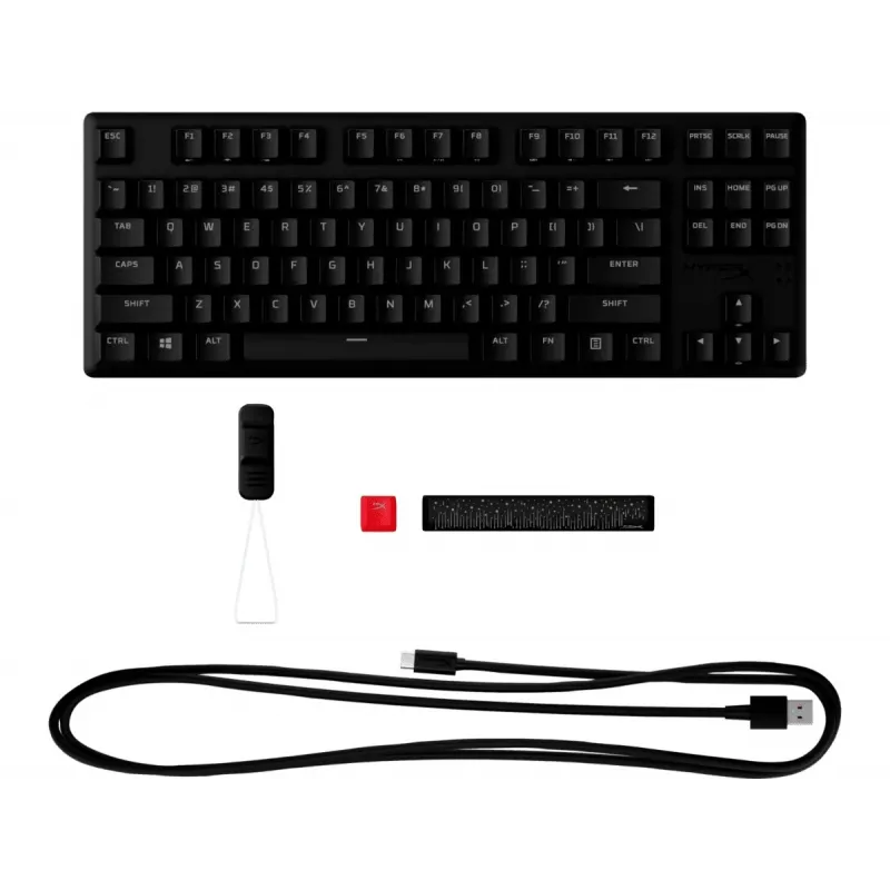HyperX Alloy Origins Core PBT HX Blue - Mehāniskā spēļu tastatūra