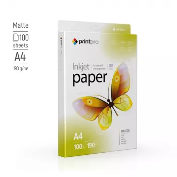 Fotopapīrs A4 ColorWay PME190100A4 Matēts 190 g/m² Inkjet
