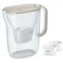 Ūdens filtrēšanas krūze BRITA Style Essential 2.4 L ar 2 nomaināmiem kasetēm (smilšu krāsa)