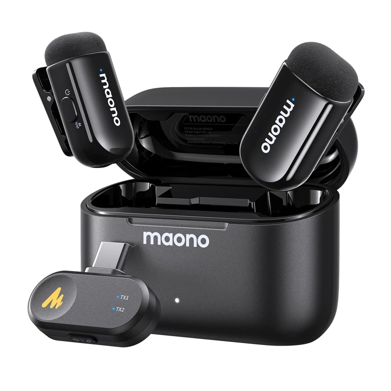 Bezvadu mikrofons MAONO WM622 PC2