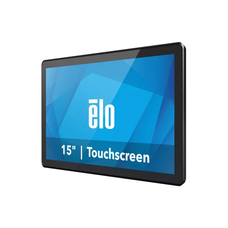 Elo Touch Solutions Open-Frame (90L/63L/64L sērija) 39,6 cm (15,6 inch) skārienmonitors, projicējamā kapacitīvā, 10 pieskārieni, Full HD, USB, USB-C, komplekts (USB), melns
