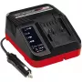 Einhell Power X-Car Charger 3A cigarešu šķiltavas lādētājs sarkans