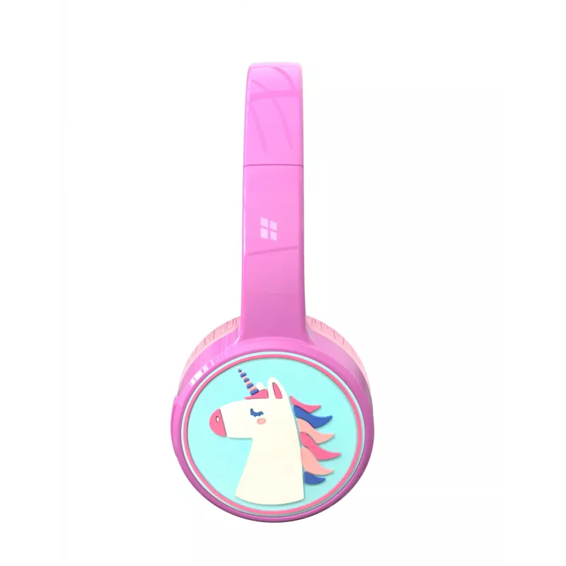 Denver BTH-106P austiņas/headset Vadu & Bezvadu galvas saite Zvaniem/Mūzika Bluetooth Rozā