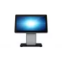 Elo Slim pašapkalpošanās letes statīvs - statīvs POS terminālim - Melns/Sudrabs - saderīgs ar Elo 1502L, 2002L, 2202L, 2402L, 2702L, I-Series ESY15i2, ESY15i5, ESY22i2, ESY22i5 (E514693)
