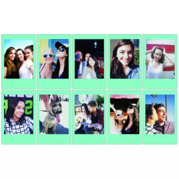 Fujifilm Instax Mini SKY BLUE FRAME (10pl) Momentfilma | 54 x 86 mm