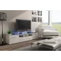 Cama TV statīvs EVORA 200 balts/balts glancēts