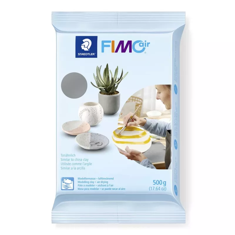 Modelēšanas māls Staedtler FIMO 8100-80 Pelēks 500 g Pieaugušajiem