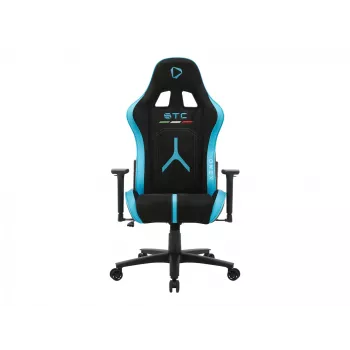 Onex Air Suede; PVC; Nylon caster; Metal | Spēļu krēsli | STC Alcantara L Series | melns/zils
