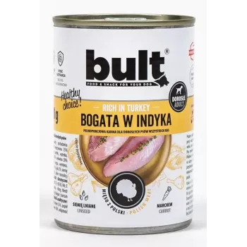 BULT Rich in tītars - Slapjā suņu barība - 800 g