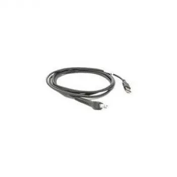 Zebra CBA-U01-S07ZAR USB datu kabelis svītrkodu lasītājiem, 2,1 m, pelēks