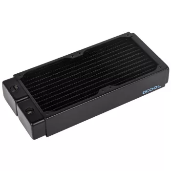 Alphacool 11992 ūdens bloks - Acetāls - Akrils - Alumīnijs - Misiņš - Varš - Niķelis - Nerūsējošais tērauds - Melns - Caurspīdīgs - 1/4 collas - 60 °C - 0,8 bar