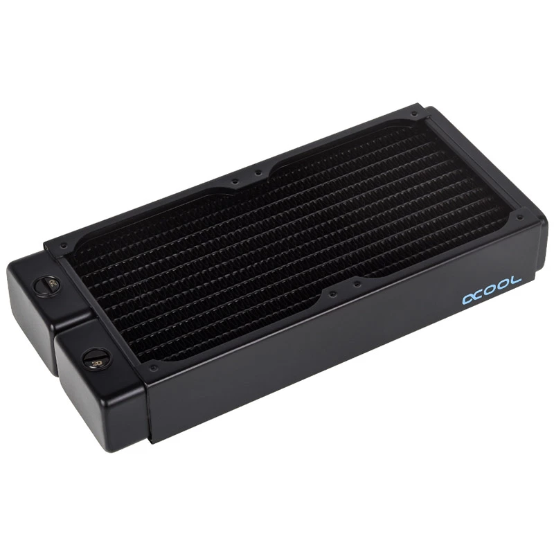 Alphacool 11992 ūdens bloks - Acetāls - Akrils - Alumīnijs - Misiņš - Varš - Niķelis - Nerūsējošais tērauds - Melns - Caurspīdīgs - 1/4 collas - 60 °C - 0,8 bar