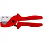 Knipex 90 25 185 - Cauruļu griezējs - Tērauds - Plastmasa - Sarkans - 1,2 cm - 18,5 cm