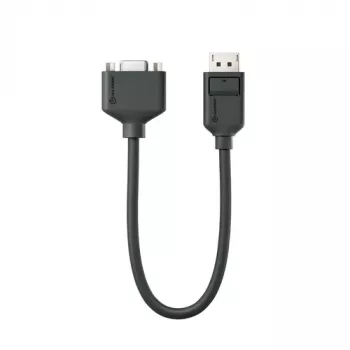 ALOGIC DP uz VGA adapteris EL2DPVGA-ADP 20 cm DisplayPort (vīrišķais) uz VGA (sieviešu)