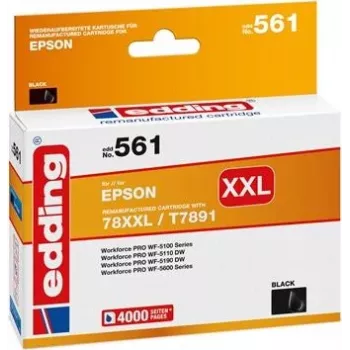Edding 18-561 Printer Patērējamais Materiāls Melns