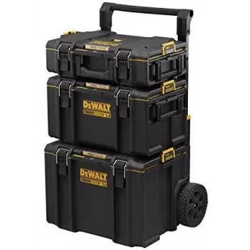 Instrumentu glabāšanas kaste DeWalt DWST83402-1, melna/dzeltena, 554×500×1150 mm