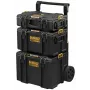 Instrumentu glabāšanas kaste DeWalt DWST83402-1, melna/dzeltena, 554×500×1150 mm