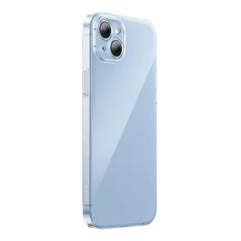 Aizsargmaciņš Baseus Crystal Series iPhone 14 Plus ar rūdīta stikla aizmuguri