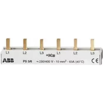 ABB 3-fāžu kopnes PS3/6 pro M compact 6 moduļi slēgta PS3/6 (2CDL231001R1006)