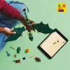 Konstruktoru komplekts LEGO NINJAGO 71829 Lloyda zaļais meža pūķis, 128 gabali, 2 minifigūras, vecumam no 6 gadiem
