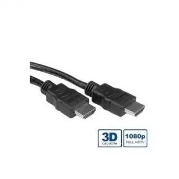VALUE High Speed - Video/Audio/Tīkla kabelis - HDMI - HDMI, 19-pin (vīriešu) - HDMI, 19-pin (vīriešu) - 20 m - Melns (11.99.5548)