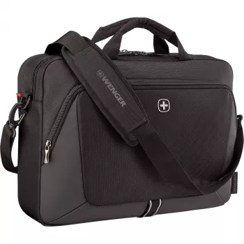 Portfelis Wenger XE 16 melns portatīvajiem datoriem līdz 40,6 cm (16 collas)