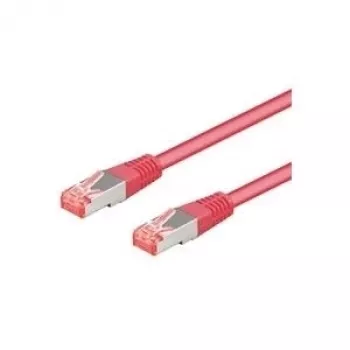 Wentronic Goobay CAT 6a Patch Kabelis, S/FTP (PiMF), Fuksīns, 3 m - LSZH Halogēns-Brīvs, Vars (93784)