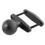 RAM Mounts RAM 3 Max platuma skavas pamatne ar D izmēra 2.25 collu lodi (RAM-D-247U-3)
