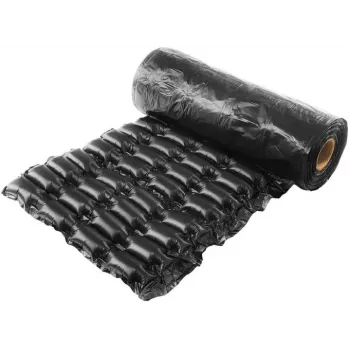 Gaisa spilvenu plēves rullis Bublaki B4025, 4 rindas, 40 x 25 cm, 300 m, melna