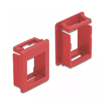 Montāžas komplekts DELOCK 86762, sarkans, plastmasa