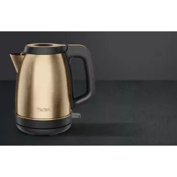 Elektriskā tējkanna Tefal 1.7 L 2400 W melna/varš
