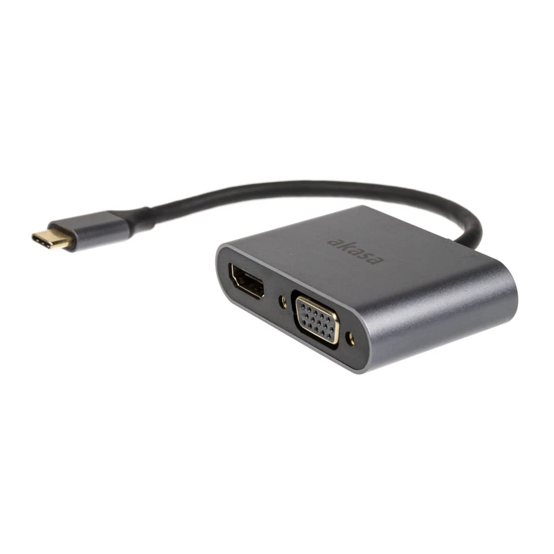 Adapteris USB Type-C Akasa AK-CBCA23-18BK