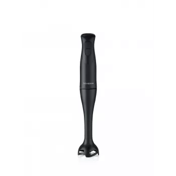Rokas blenderis SEVERIN SM 3760 — 350 W, 0,7 L, melns, nerūsējošā tērauda asmens