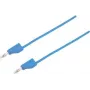 VOLTCRAFT Mērīšanas vads [4 mm spraudnis - 4 mm spraudnis] 5 m Zils MSB-300 (MSB-300-5-BL)