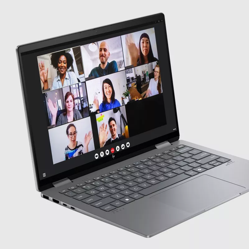 HP Envy x360 14-fc0450ng B04YCEA#ABD Pārveidojamais klēpjdators 35,6 cm (14 inch) 2880x1800 - Intel Core Ultra 5 125U - 512GB SSD - HDMI/USB-C - Windows 11 Home - Sudrabs (B04YCEA#ABD)