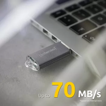 Intenso MEMORY DRIVE FLASH USB3.2/256GB 3541492 USB zibatmiņa USB Type-A 3.2 Gen 1 Sudrabs