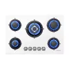 ISEASY MGBG-775 gāzes plīts virsma ar 5 degļiem (balta)