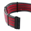 Iekšējais strāvas pagarinātāju komplekts CableMod CM-PCAB-BKIT-NKCR-3PK-R Carbon Red