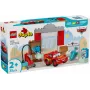 Konstruktors LEGO DUPLO 10456 Disnejs Makvīna vizīte pie Doka darbnīcā — 35 gabali, vecumam no 2 gadiem, lielie klucīši