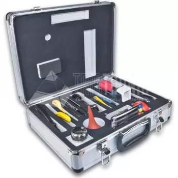 Lightwin FIBER TOOL KIT, 18 darbarīku optiskās šķiedras instrumentu koferis