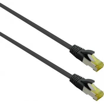 Tīkla kabelis Helos 263804 Melns 3 m Cat6a S/FTP