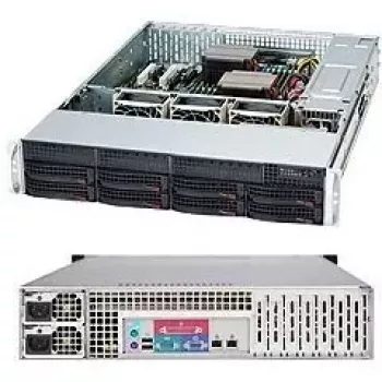 Supermicro SuperChassis 825TQC-R1K03LPB Rack Melns 1000 W