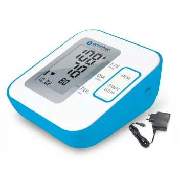 HI-TECH MEDICAL gold-N3 COMPACT+ augšdelma automātiskais asinsspiediena mērītājs ar barošanas adapteri