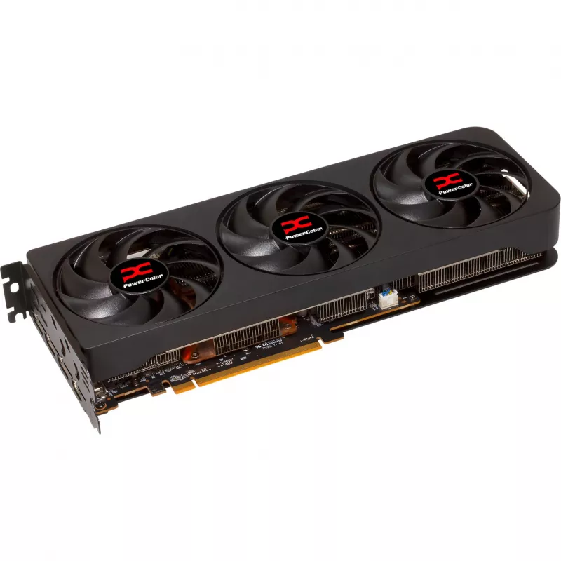 Grafikas karte PowerColor Radeon RX 9070 XT 16 GB GDDR6, PCIe x16 5.0, 256-bit, 289 mm, 3 ventilatori
