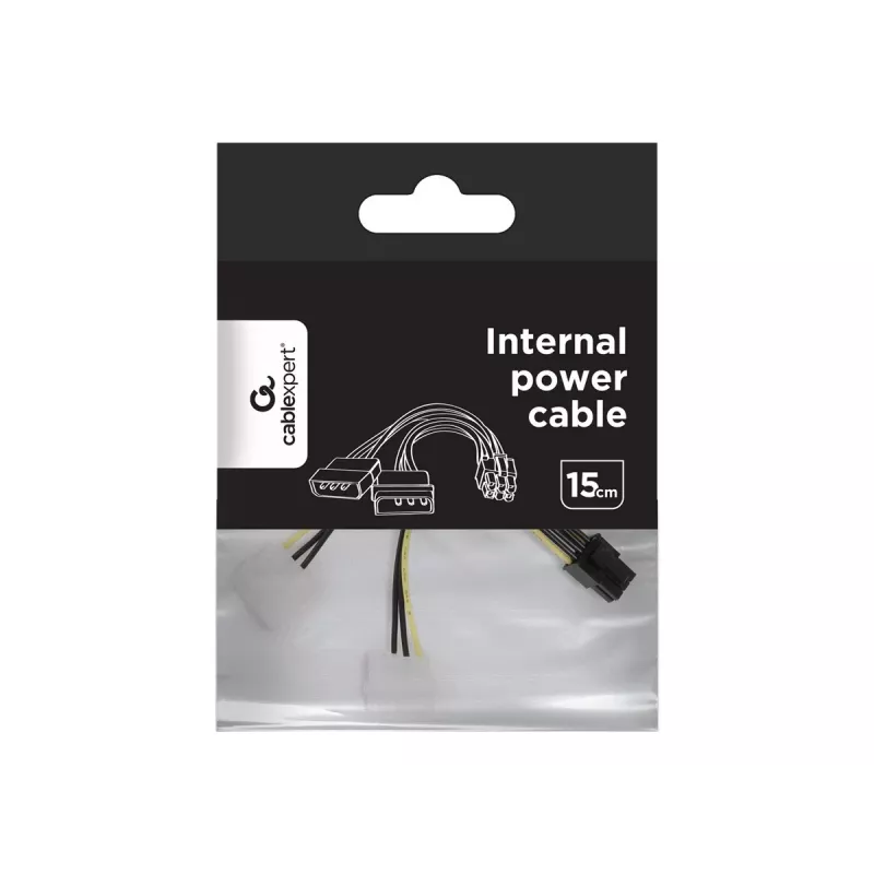 CC-PSU-6 iekšējais barošanas adaptera kabelis PCI Express