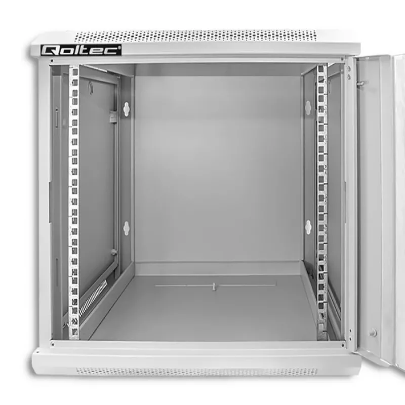 Rack skapis QOLTEC 19 collu 12U modelis 54485 — tīkla/serveru korpuss