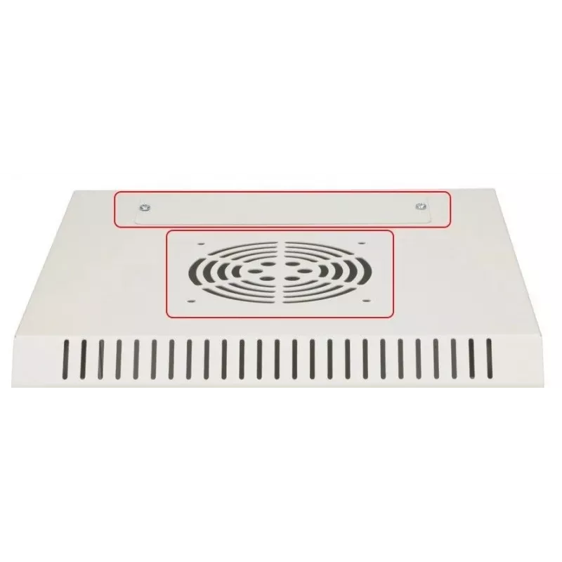 Sienas stiprinājuma rāmis Extralink Rackmount korpuss 6U 10 collu Pelēks Atslēgas slēdzene Kabeļu pārvaldība
