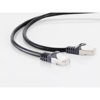 ShiverPeaks CAT 7 tīkla kabelis 0,5 m S/FTP melns RJ45 halogēns