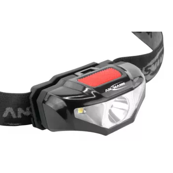 Ansmann HD70B - Galvaslampa - Melna - ABS plastmasa - IP44 - LED - 1 gaisma