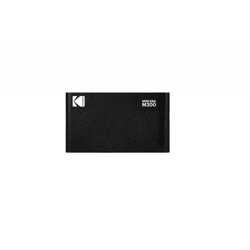Momentkameras printeris Kodak Mini 2 Era Black — kompakts bezvadu foto printeris krāsu drukai